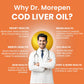 Dr. Morepen COD Liver Oil Softgels and Omega 3 Deep Sea Fish Oil Softgels Combo - Swadesiicart