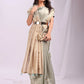 Shree Shyam Fashion Organza Grey Saree