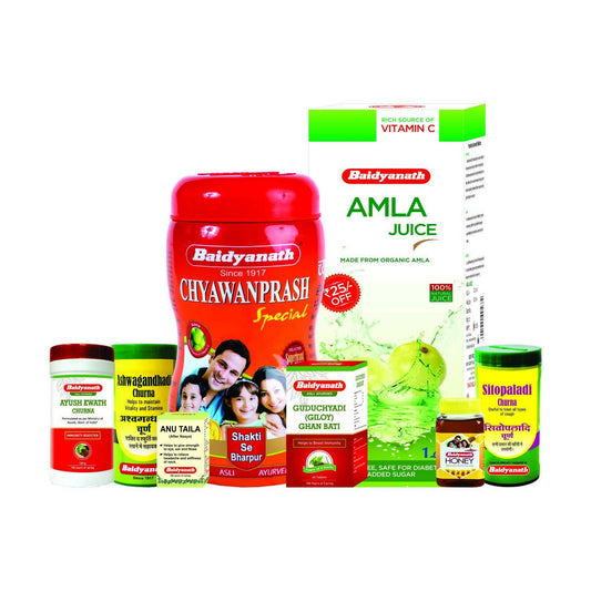 Baidyanath Jhansi Family Immunity Kit - Ayurvedant Pvt. Ltd.