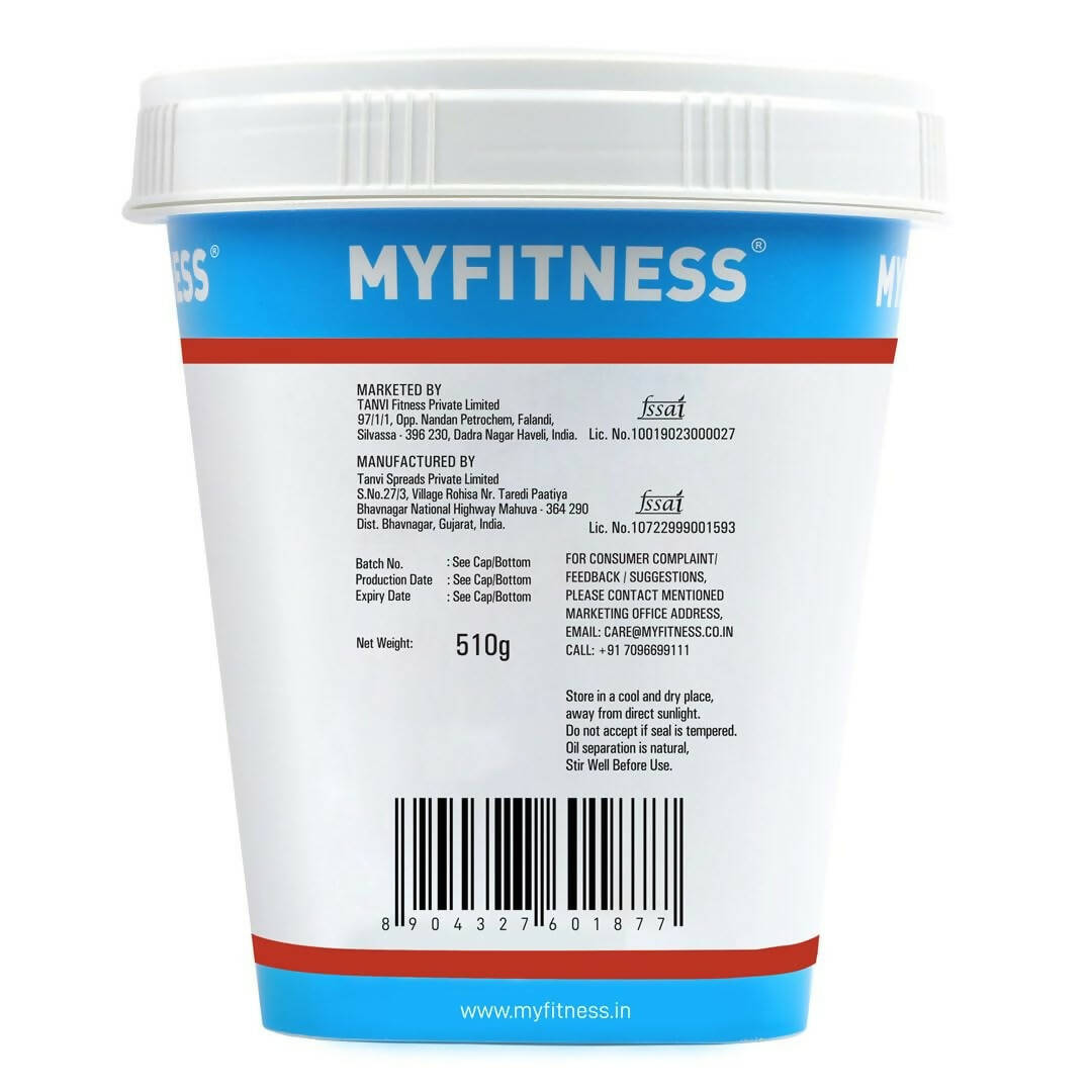 Myfitness Schezwan High Protein Spread & Dip Spicy Smooth Peanut Butter - Swadesiicart