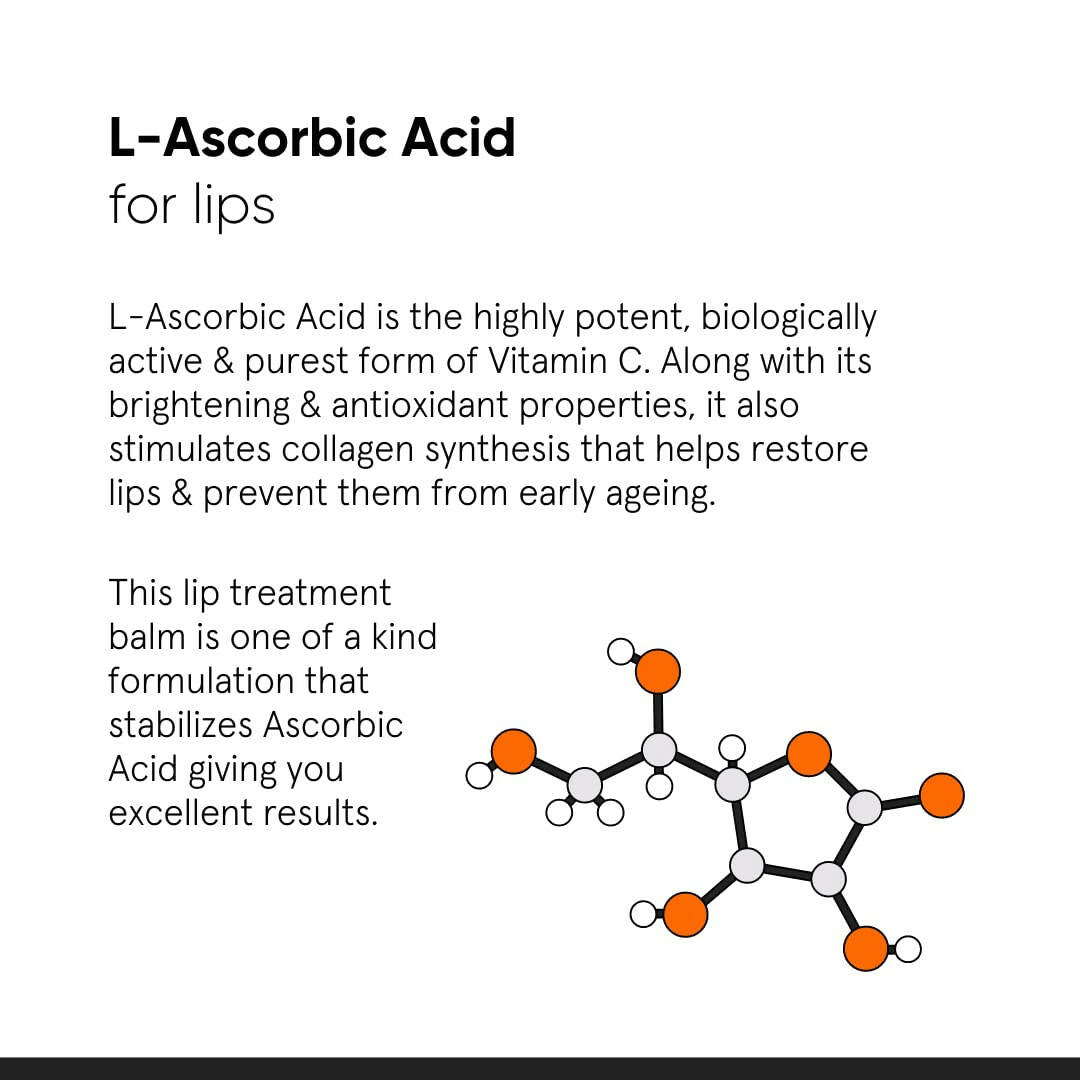 Minimalist 8% L-Ascorbic Acid Lip Treatment Balm - Swadesiicart