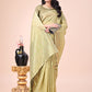 Shree Shyam Fashion Light Green Organza Saree - Ethereal Sophistication in Every Fold