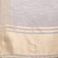 Shree Shyam Fashion Grey Cotton Woven Zari Work Traditional Tassel Saree