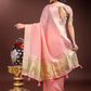 Shree Shyam Fashion Pink Cotton Woven Zari Work Traditional Tassel Saree