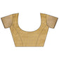 Shree Shyam Fashion Mustard Organza Saree with Golden Zari Border | Elegant Soft Lightweight Party Wear Saree with Blouse