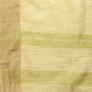 Shree Shyam Fashion Elegant Mehndi Green Linen Saree with Golden Zari Border & Rich Pallu | Soft Drape | Festive & Office Wear