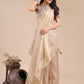 Shree Shyam Fashion Light Pink Organza Woven Zari Work Traditional Tassel Saree