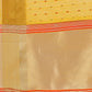 Shree Shyam Fashion Yellow Gold Organza Silk Saree - Lightweight Luxury for Your Ethnic Moments
