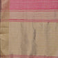 Shree Shyam Fashion Magenta Organza Woven Zari Work Traditional Tassel Saree