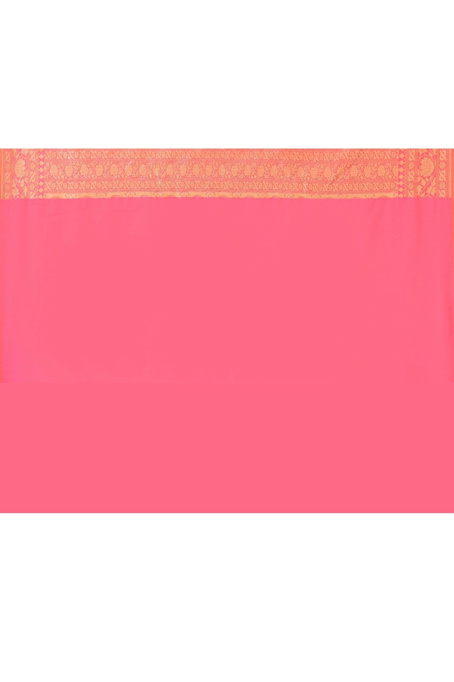Joban Fashion Pink Peach Soft Pure Handloom Banarasi Silk Saree | Swadesiicart