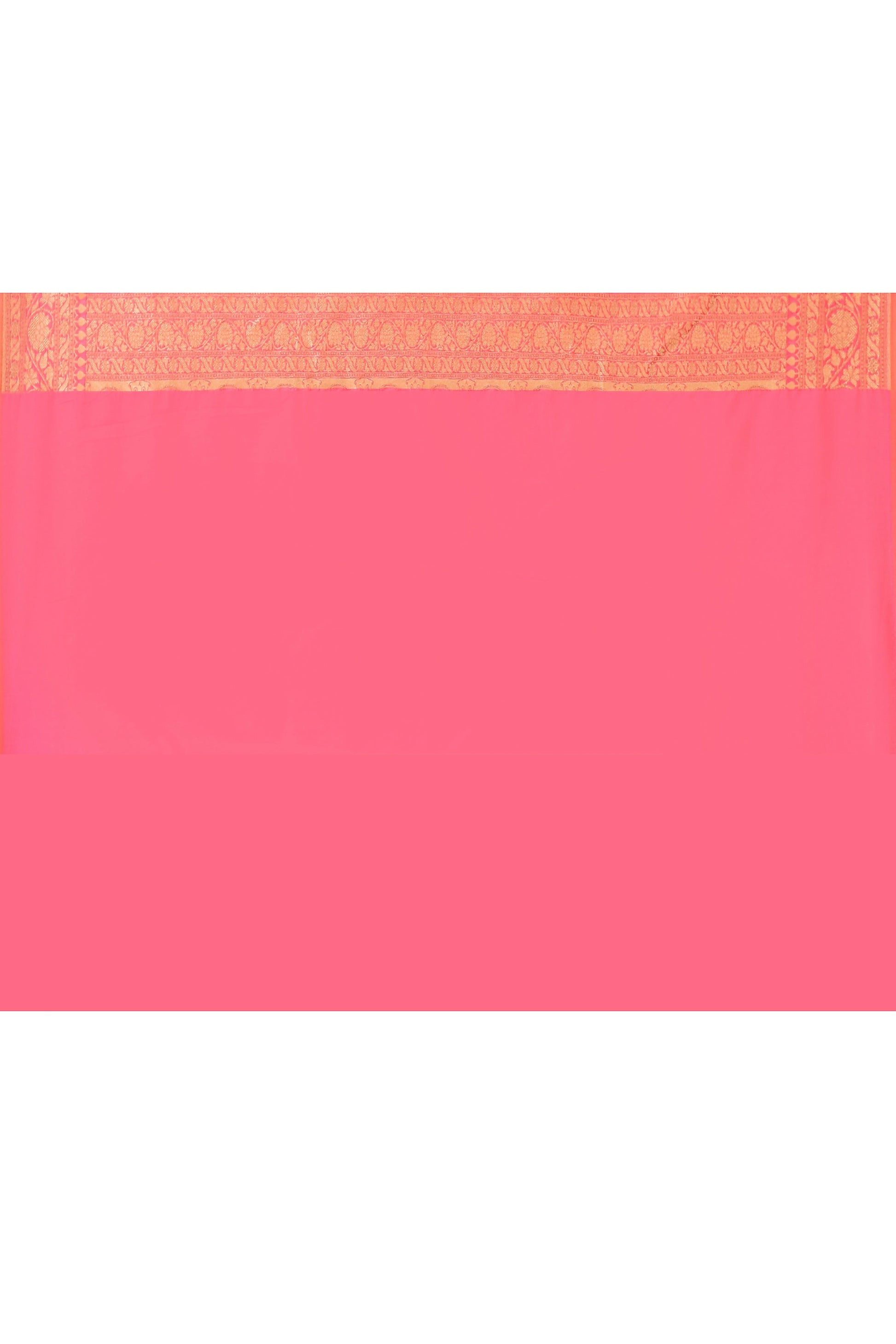 Joban Fashion Pink Peach Soft Pure Handloom Banarasi Silk Saree | Swadesiicart