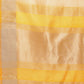 Shree Shyam Fashion Elegant Yellow & Yellow Organza Saree with Rich Zari Border & Pallu Tassels | Premium Partywear Saree for Women