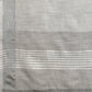 Shree Shyam Fashion Elegant Grey Woven Linen Saree with Contrast Zari Border & Tassels - Soft & Breathable Party Wear