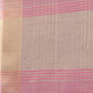 Shree Shyam Fashion Pink Organza Saree with Gold Checked Design - Elegant & Classy Traditional Wear for Formal & Festive Occasions