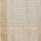 Shree Shyam Fashion Beige Organza Woven Zari Work Traditional Tassel Saree