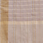 Shree Shyam Fashion Tan Organza Woven Zari Work Traditional Tassel Saree