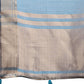 Shree Shyam Fashion Sea Green Organza Woven Zari Work Traditional Tassel Saree