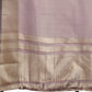 Shree Shyam Fashion Brown Organza Woven Zari Work Traditional Tassel Saree