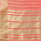 Shree Shyam Fashion Orange Organza Woven Zari Work Traditional Tassel Saree