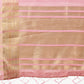 Shree Shyam Fashion Peach Organza Woven Zari Work Traditional Tassel Saree