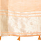 Shree Shyam Fashion Orange Gold Cotton Ready-to-Wear Saree - Simplicity Meets Effortless Grace