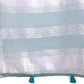 Shree Shyam Fashion Sea Green Organza Woven Zari Work Traditional Tassel Saree