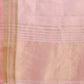 Shree Shyam Fashion Light Pink Organza Woven Zari Work Traditional Tassel Saree