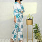 Myshka Women Multi Printed Summer Checks Co-Ords - Swadesiicart