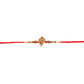 trueBrowns X Voylla Designer Ganesha Rakhi With Roli Chaawal Pack | Swadesiicart