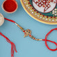 trueBrowns X Voylla Designer Ganesha Rakhi With Roli Chaawal Pack | Swadesiicart