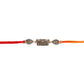 trueBrowns X Voylla Antique Designer Veera Rakhi With Roli Chaawal Pack | Swadesiicart