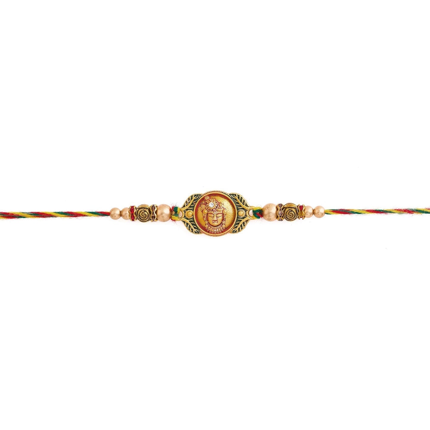trueBrowns X Voylla Classic Divine Rakhi With Roli Chaawal Pack | Swadesiicart