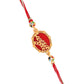 trueBrowns X Voylla Designer Veera Enameled Rakhi With Roli Chaawal Pack | Swadesiicart