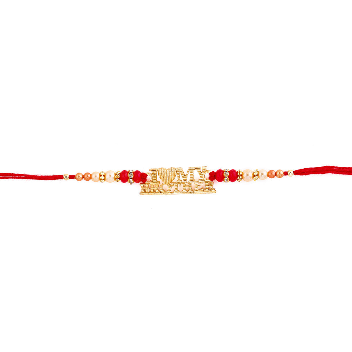 trueBrowns X Voylla I Love My Brother Designer Rakhi With Roli Chaawal Pack | Swadesiicart