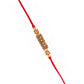 trueBrowns X Voylla Antique Floral Designer Rakhi With Roli Chaawal Pack | Swadesiicart
