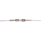 trueBrowns X Voylla Silver Beaded Rakhi With Roli Chaawal Pack | Swadesiicart