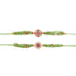 trueBrowns X Voylla Set of Two Beaded Rakhis With Roli Chaawal Pack | Swadesiicart