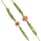 trueBrowns X Voylla Set of Two Beaded Rakhis With Roli Chaawal Pack | Swadesiicart