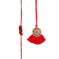 trueBrowns X Voylla Designer Bhaiya Bhabhi Rakhi Set With Roli Chaawal Pack | Swadesiicart