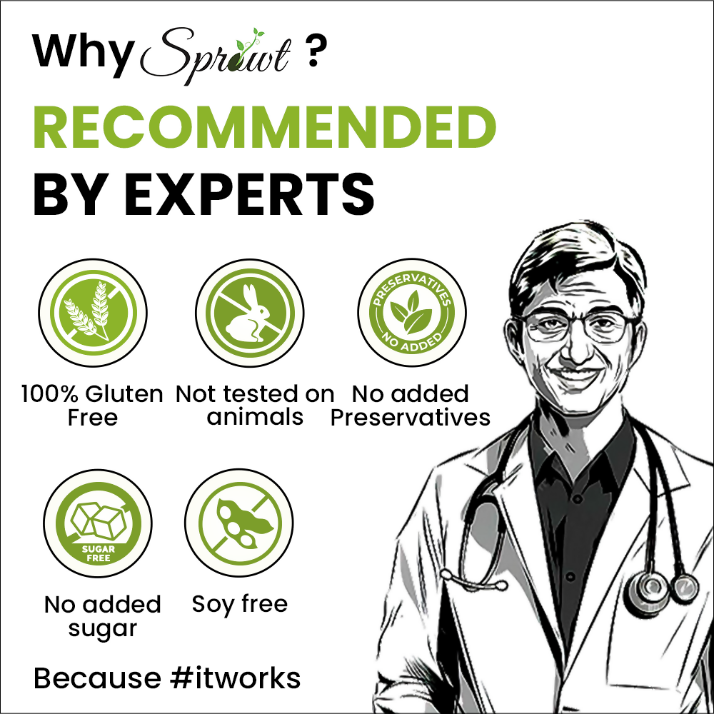 Sprowt Multivitamin With Probiotics Capsules - Swadesiicart