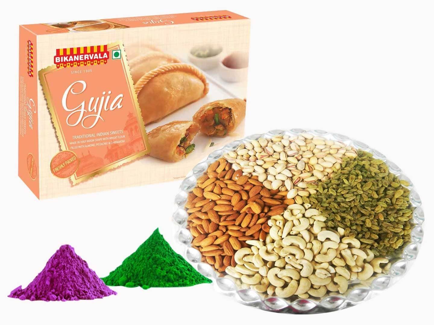 Bikanervala Dry Fruit Ghujia Holi Special | Swadesiicart