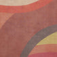 Multicolor Silk Blend Digital Print Striped Saree with Unstitched Blouse - Hiral Fashion | Swadesiicart