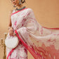Hiral Fashion Pink Bollywood Mul Cotton Abstract Digital Printed Saree | Swadesiicart