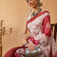 Hiral Fashion Brown Bollywood Mul Cotton Floral Digital Printed Saree | Swadesiicart