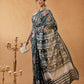 Hiral Fashion Green Bollywood Mul Cotton Ikkat Digital Printed Saree | Swadesiicart