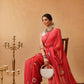 Hiral Fashion Red Bollywood Mul Cotton Abstract Digital Printed Saree | Swadesiicart