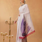 Hiral Fashion Off White Bollywood Mul Cotton Abstract Digital Printed Saree | Swadesiicart