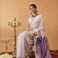 Hiral Fashion Off White Bollywood Mul Cotton Abstract Digital Printed Saree | Swadesiicart