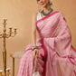Hiral Fashion Pink Bollywood Mul Cotton Lahariya Digital Printed Saree | Swadesiicart