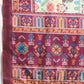 Green Silk Blend Digital Print Patola Saree with Unstitched Blouse - Hiral Fashion | Swadesiicart
